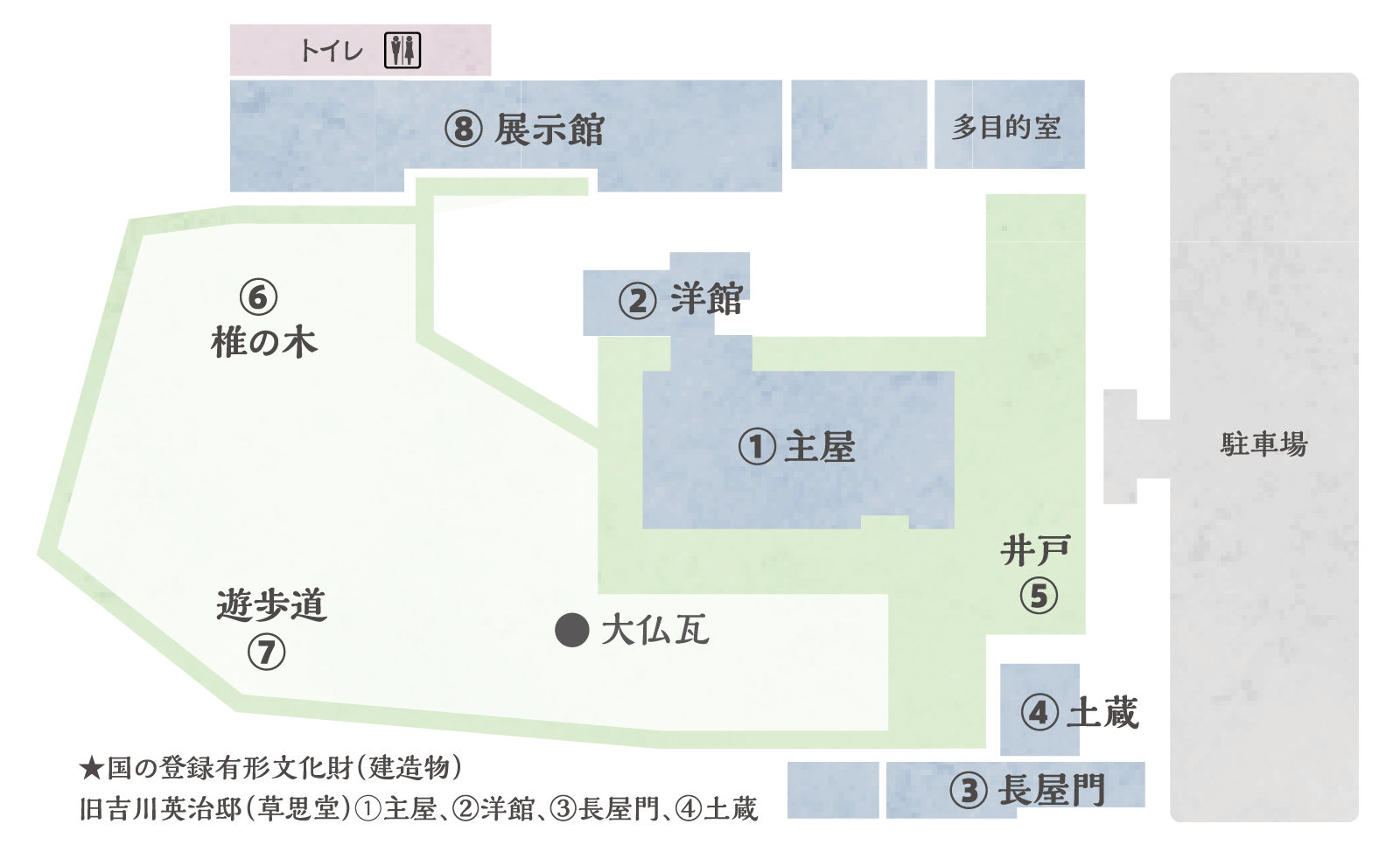 記念館マップ